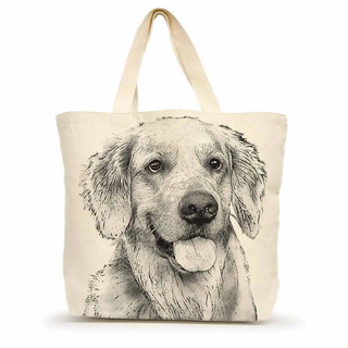 Golden Retriever Large Tote
