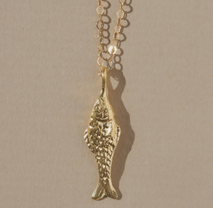 Pescadero Necklace - Gold Vermeil 18"