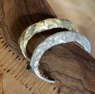 Cassia Cuff Bracelet - Brass