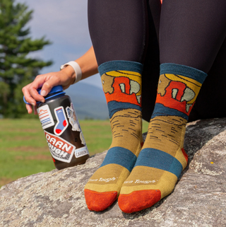 Women's Celeste Micro Crew Midweight Hiking Socks - Sandstone 5023