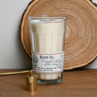Oatmeal Vanilla Vetiver Parfait Glass Candle - 10oz