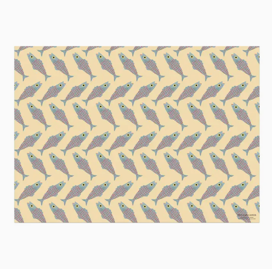 Herring Wrapping Paper