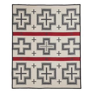 Pendleton San Miguel Jaquard Blanket - Grey Twin ZE493