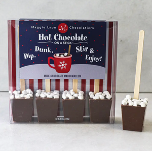 Hot Chocolate On A Stick - 4 Piece Box