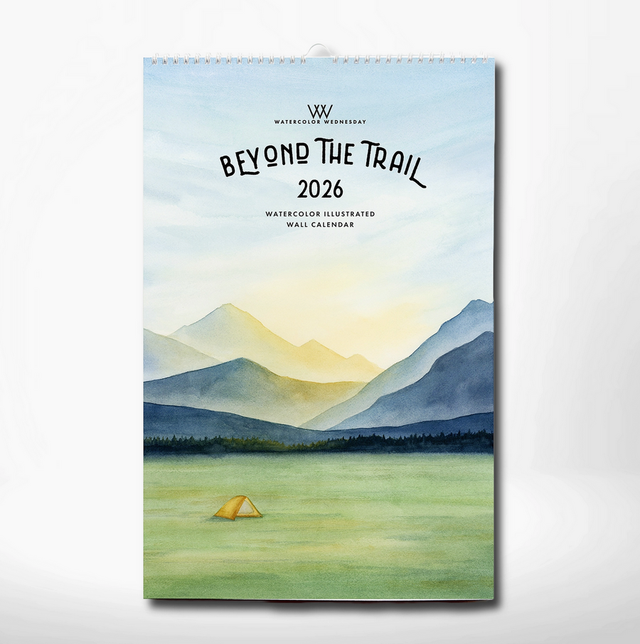 Beyond the Trail Outdoorsy Adventure 2026 Wall Calendar