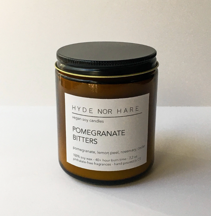Pomegranate Bitters Candle - 7.2oz