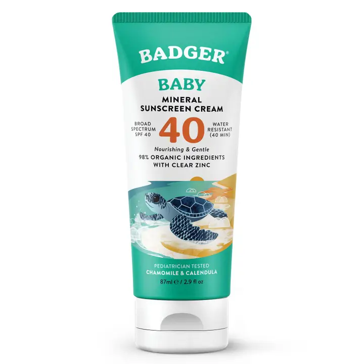 Badger Balm Mineral Suncreen Cream SPF 40 Kids