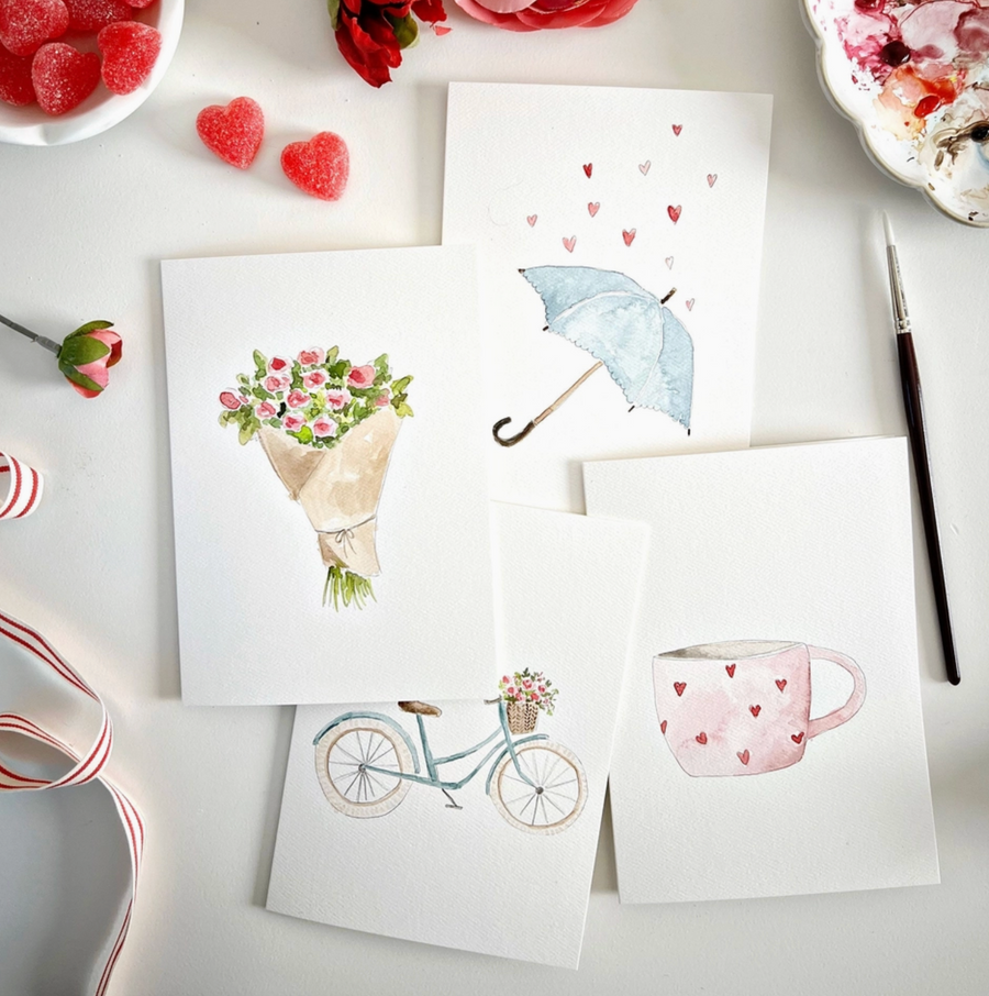 Love Sweet Paintable Notecard