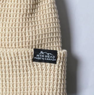 Waffle Knit Toque - Khaki