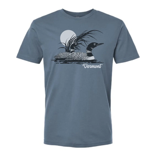 Vermont Loon Tee Blue