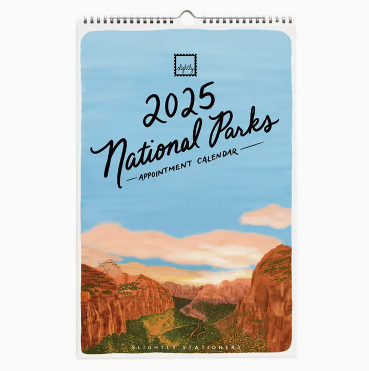 2025 National Parks Appointment Calendar