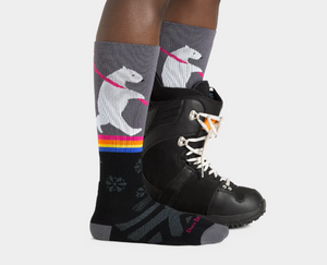 DT W 8041 Due North Over The Calf Sock Black