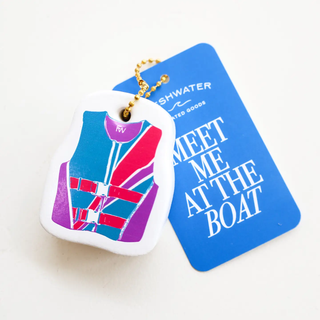 '90s Lifejacket Floating Keychain