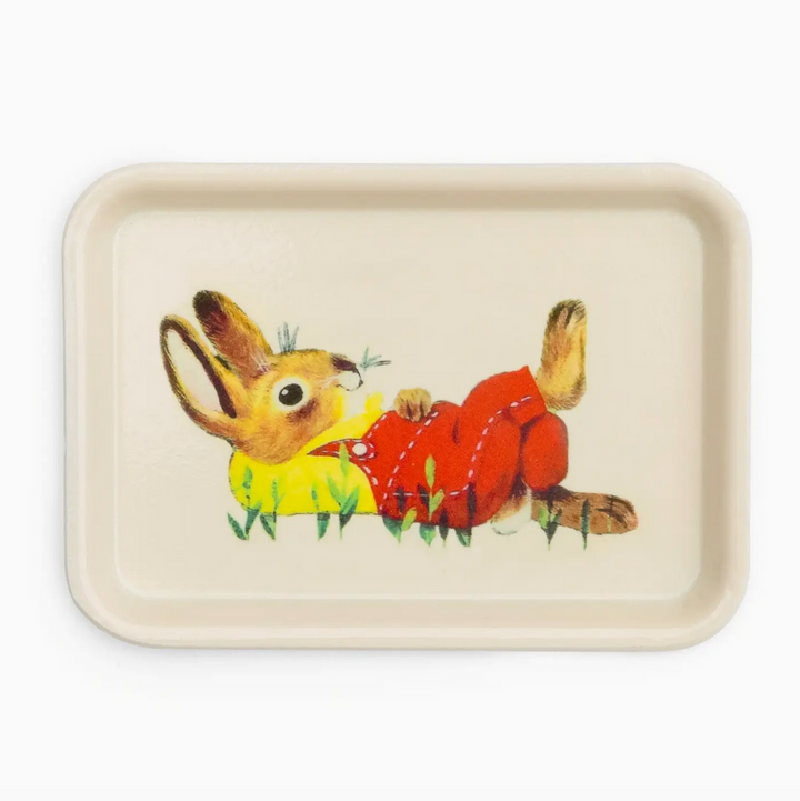 Vintage-Style Mini Trinket Tray - Richard Scarry Nicholas Bunny