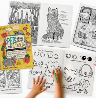 Pets Coloring Book