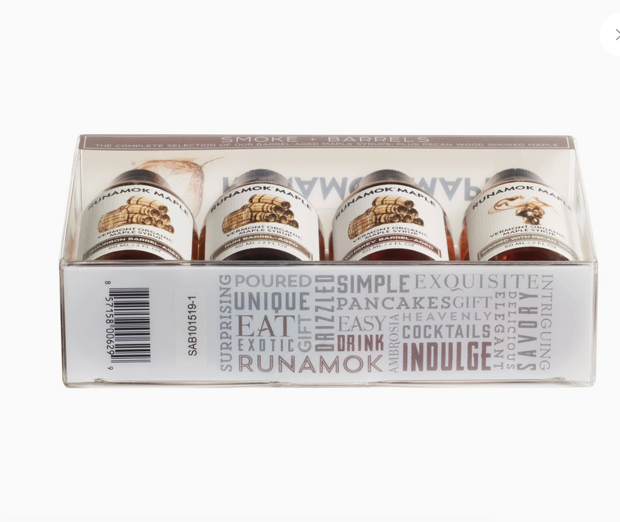 Smoke &amp; Barrels Smoked Vermont Maple Syrup Collection