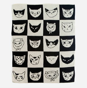 Cat Bingo Mini Blanket