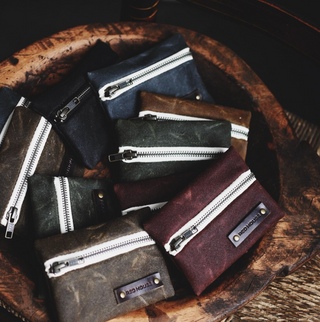 Red House Waxed Canvas Wallet