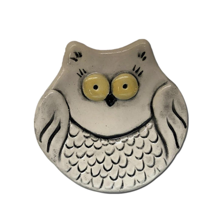 Ceramic Large Animal Dish - Owl 5"