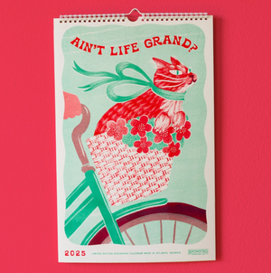 Ain't Life Grand Risograph 2025 Wall Calendar