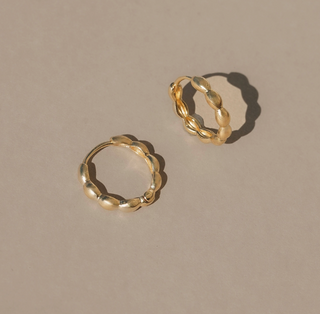 Petal Earrings - Gold Vermeil