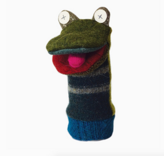 Frog Wool Puppet