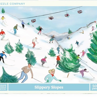 Slippery Slopes 500 Piece Puzzle