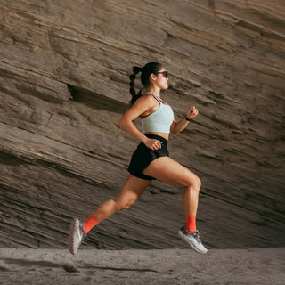 Darn Tough Women's Ultra Lightweight Running Socks - Coral 1068