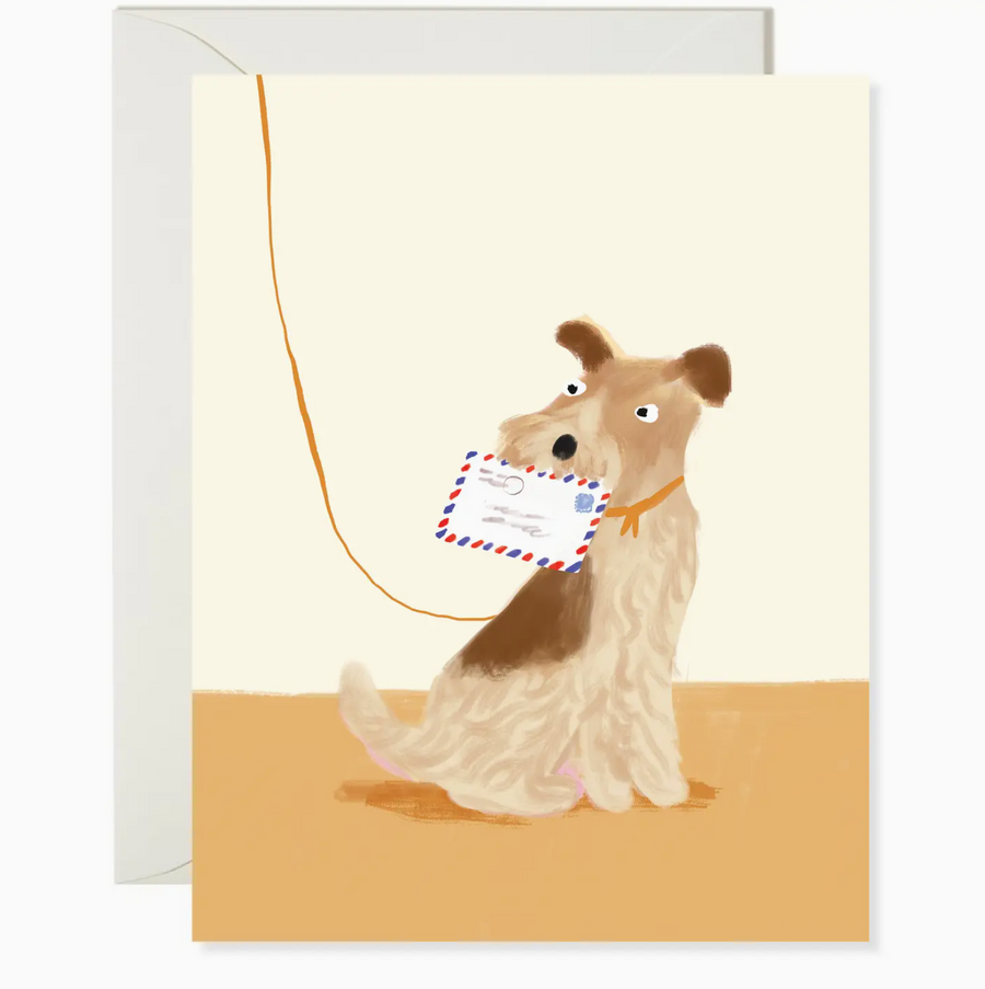 mail dog card - KS1