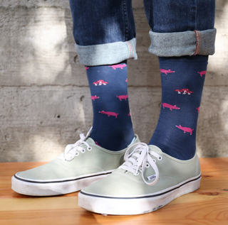 Darn Tough Men's Truffle Hog Socks - Midnight 6092