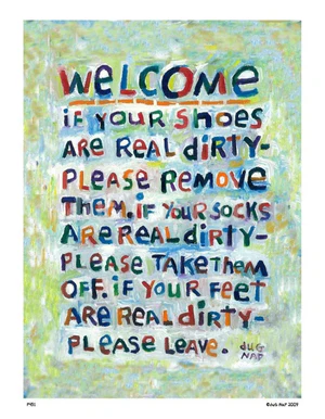 Welcome Mini Print