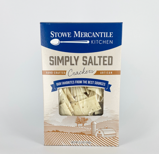 Simple salted crackers