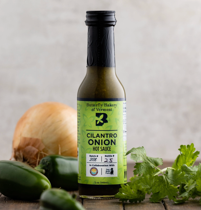 Vermont-Made Cilantro Onion Hot Sauce