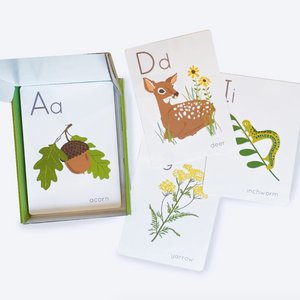 Woodland Friends ABC Card Set