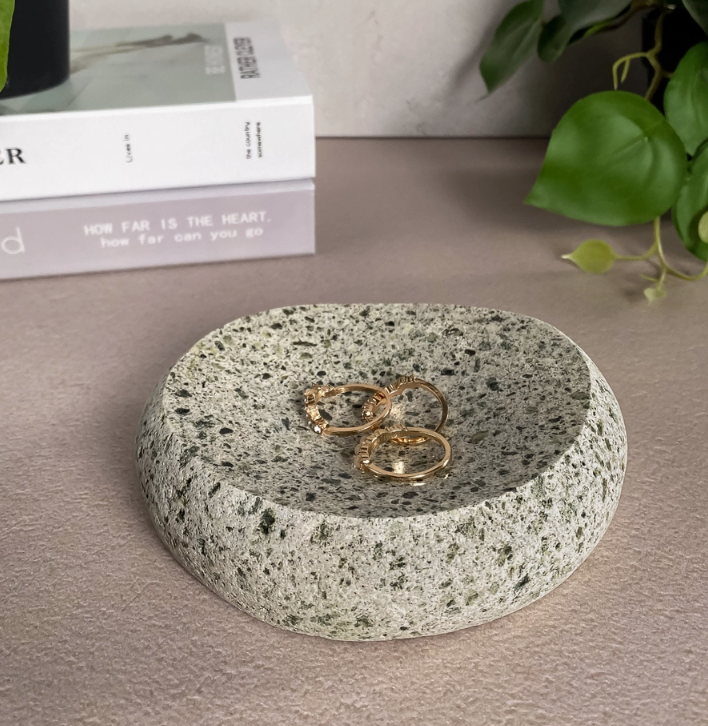 Funky Rock Designs Stone Dish