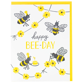Bee Party Card