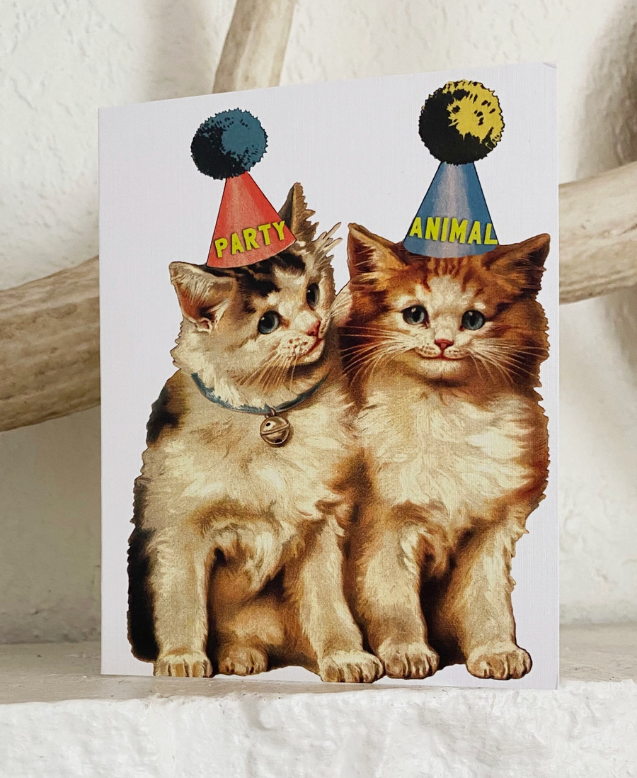 Party Cats Birthday Card -CL5