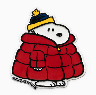 Snoopy Puffy Coat Fridge Magnet