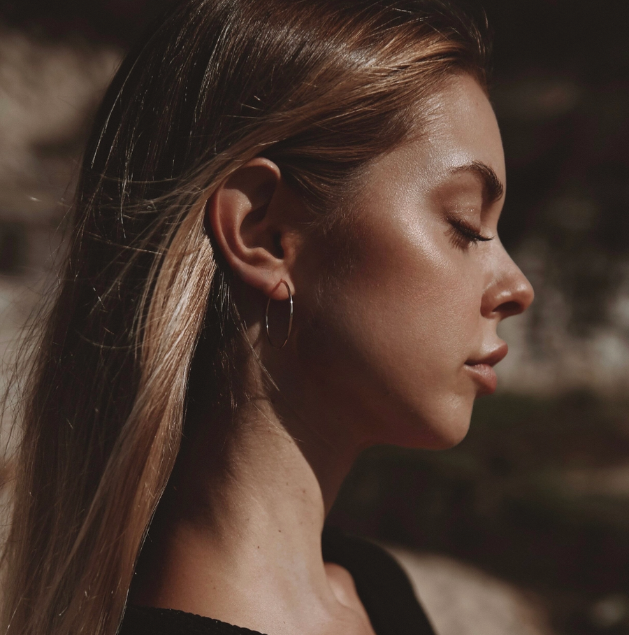 Cycle Hoop Earrings