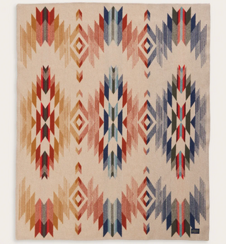 Pendleton Wyeth Falls Throw Blanket - Ivory Multi ZF638