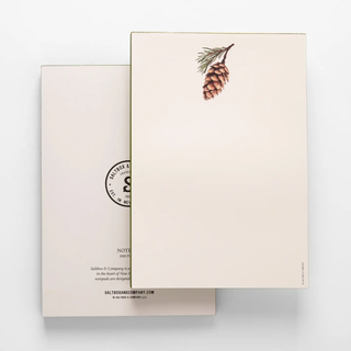 Notepad Maine White Pine Cone