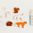 Load image into Gallery viewer, DIY Holiday Ornament Kit - Woodland Animals
