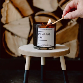 Campfire and Fir Candle