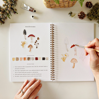 Watercolors Workbook - Woodland