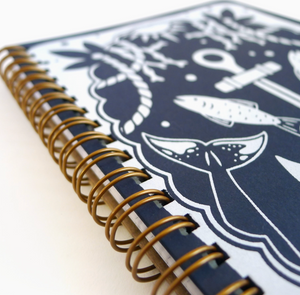 Sailor Coil Bound Medium Notebook - Lined