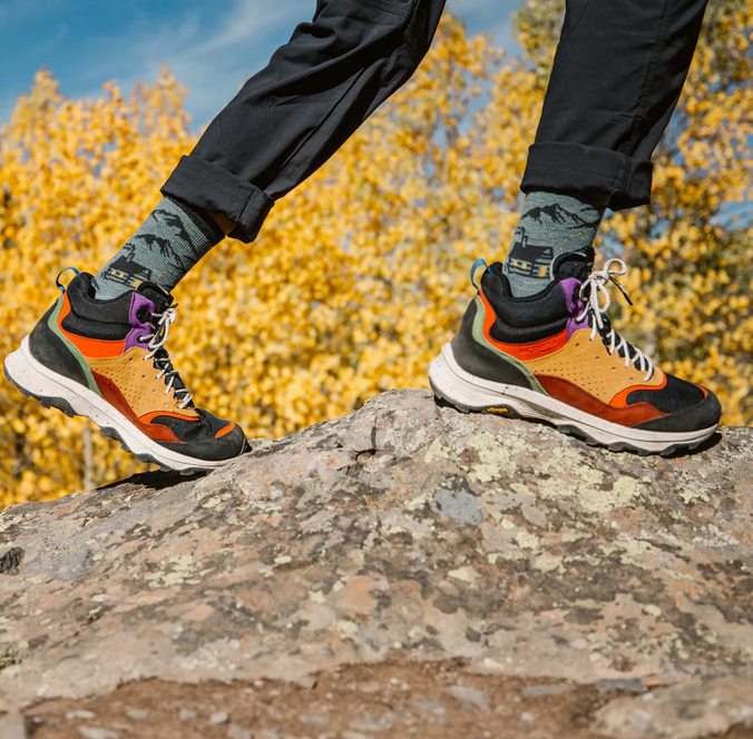 Darn Tough Men's Hike Hike Hut Fastpack Hiking Sock - Seafoam 5021