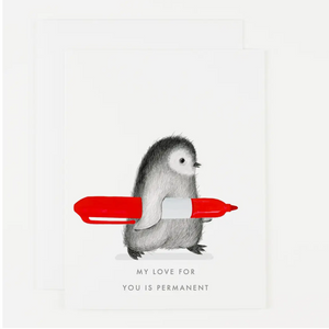 my love for you is permanent card - DH1