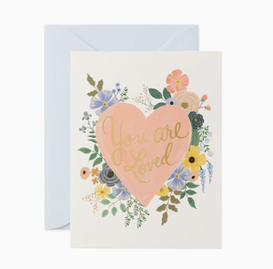 You Are Loved Heart Card - RP1