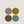 Load image into Gallery viewer, Bierfizl Round Felt Coasters - London Fog
