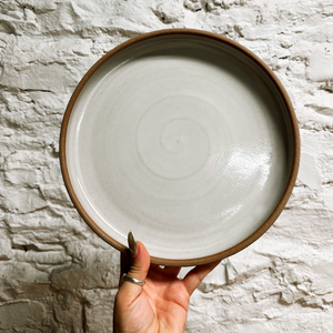 Laura White Pottery Modern Plate